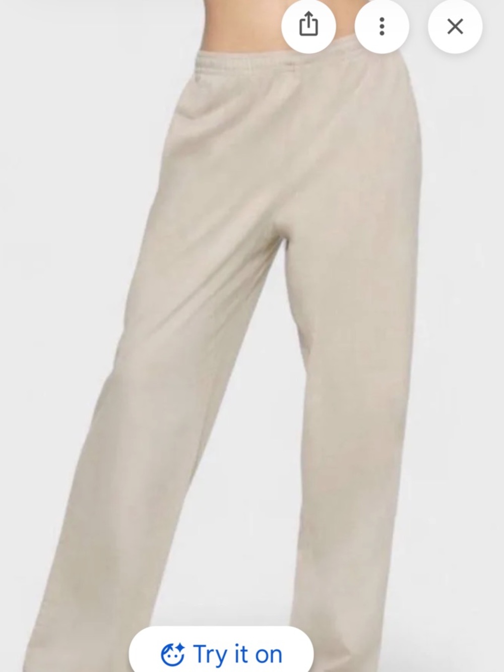 Skims outdoor drapey pant